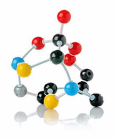 Структурная трехмерная молекула белка