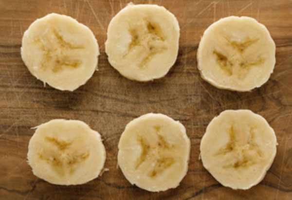 Банан нарезанный кольцами - 6 кусочков